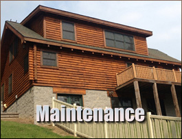  Fairfield, Ohio Log Home Maintenance
